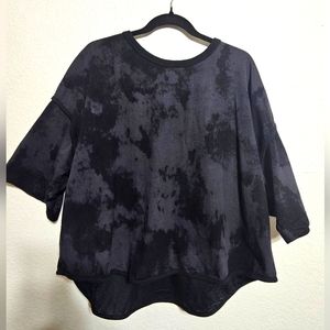 Converse Crop top with Mesh lining...HiLo detail